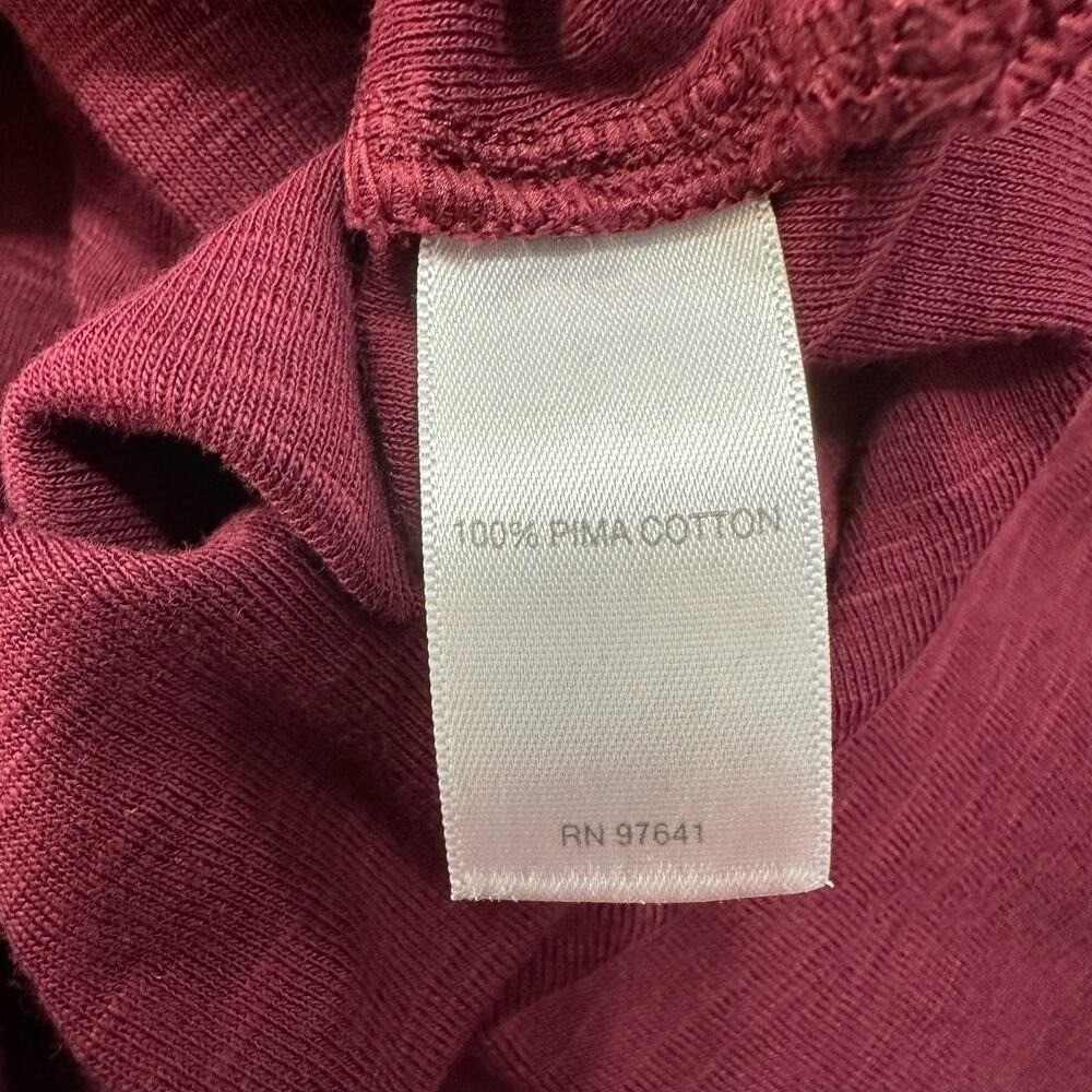 J. Jill Pima Cowl Neck Tunic Burgundy Womens Plus‎ Size 3X Lagenlook Pullover - Picture 6 of 7
